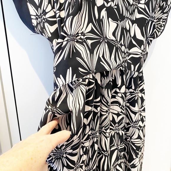 𝅺ANTHROPOLOGIE Postmark Gathered Sonata Dress - Picture 14 of 15